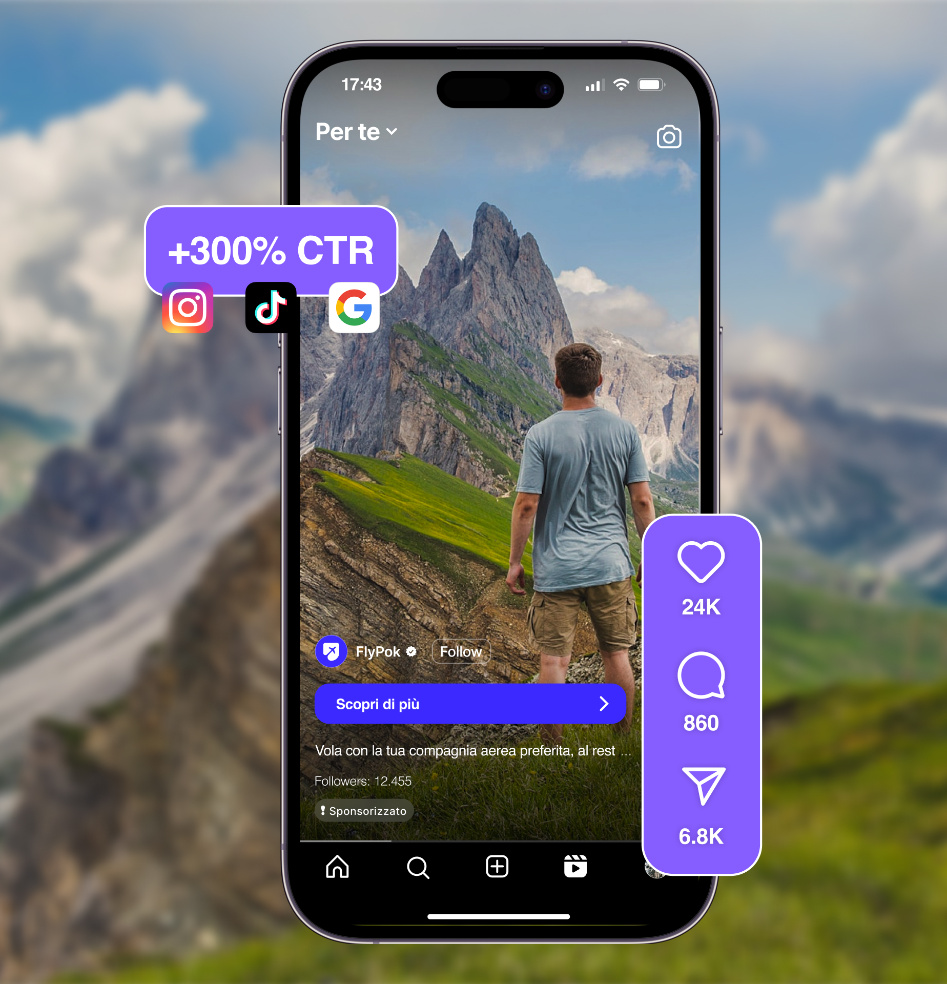 Video ads & social content